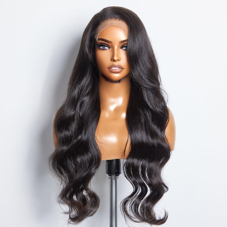 Human Hair 5x5 Glueless Lace Closure Wig Body Wave