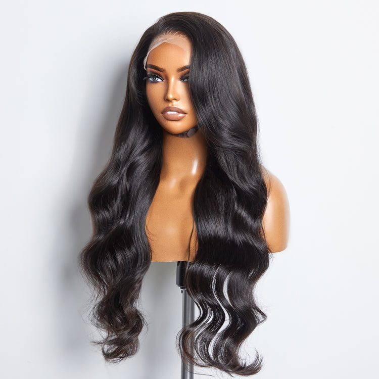 Human Hair 5x5 Glueless Lace Closure Wig Body Wave