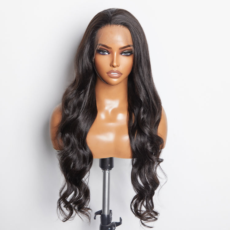 Human Hair 13x6 Glueless Lace Front Wig Body Wave