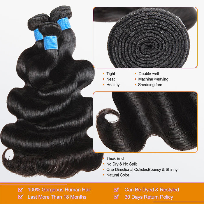Brazilian Virgin Hair Bundle Body Wave