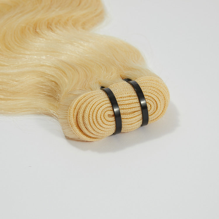 613 Blonde Human Hair Bundle Body Wave