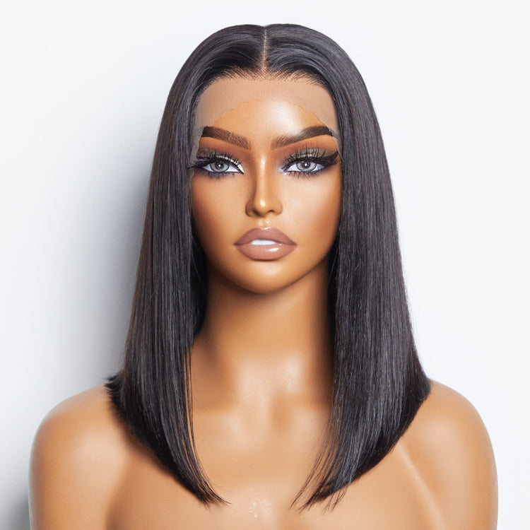 Human Hair 13x4 Lace Frontal Bob Wig Straight