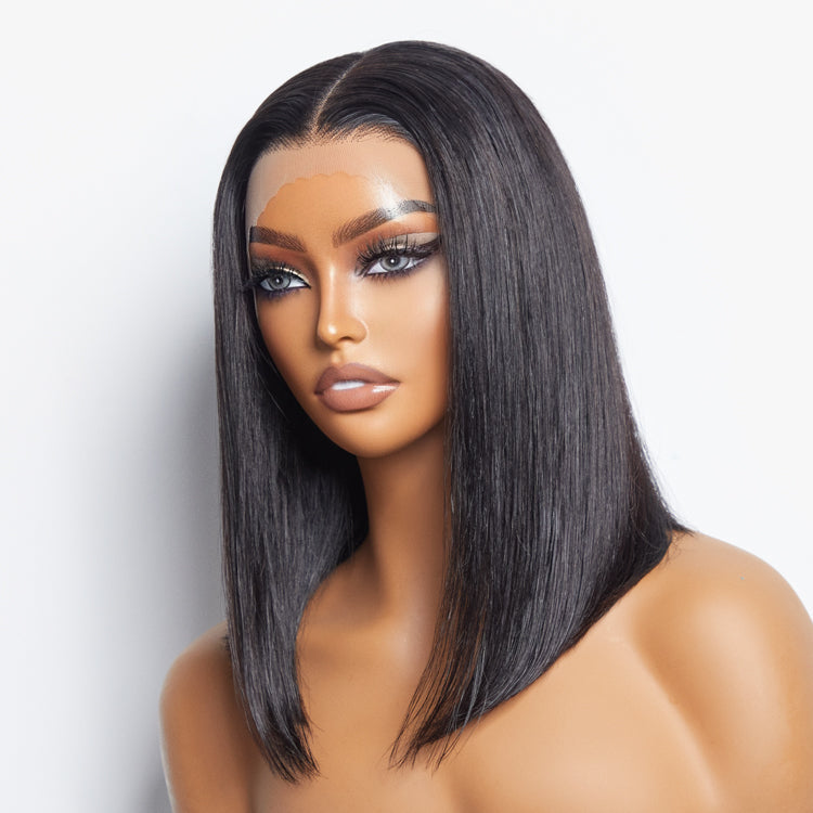 Human Hair 13x4 Lace Frontal Bob Wig Straight