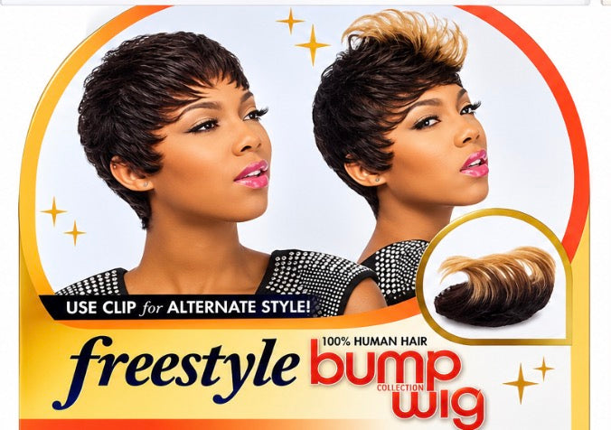 Sensationnel Freestyle Bump Wig Poppy with blonde clip piece