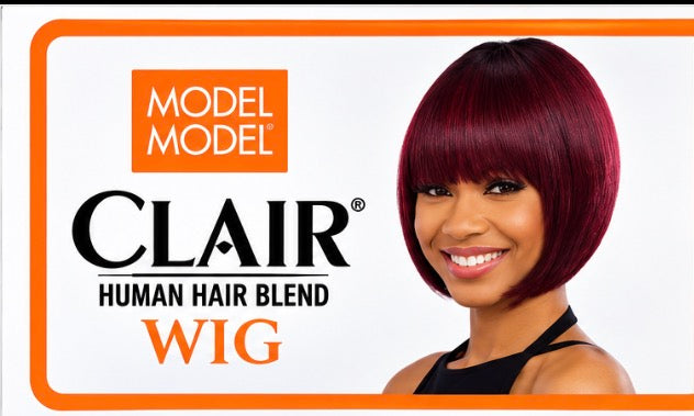 Model Model Clair Human Hair Blend Wig BB-003