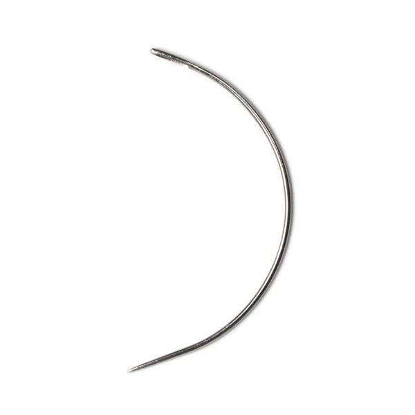 Curved sewing hair weaving needle