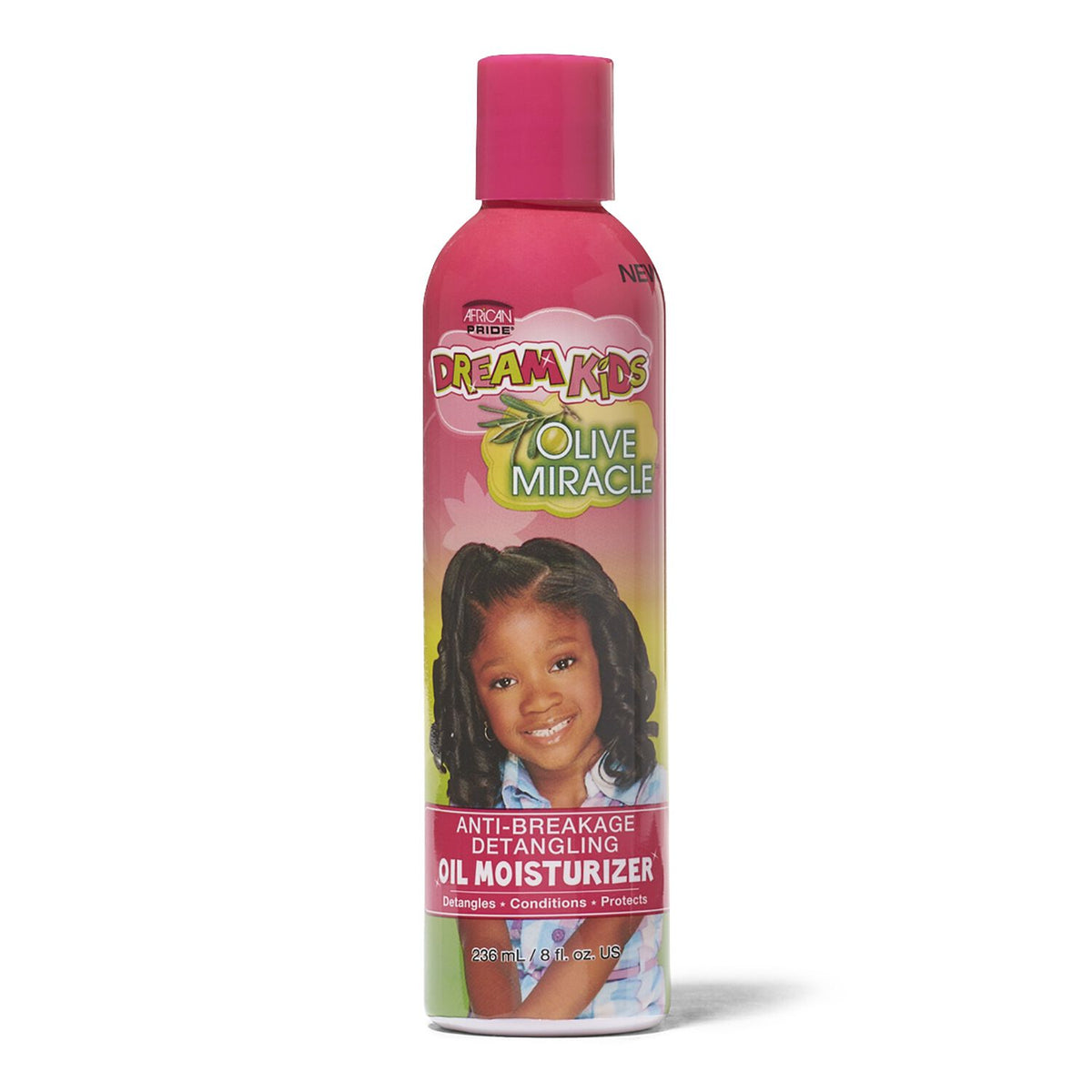 African Pride Dream Kids Olive Miracle Anti-Breakage Detangling Oil Moisturizer