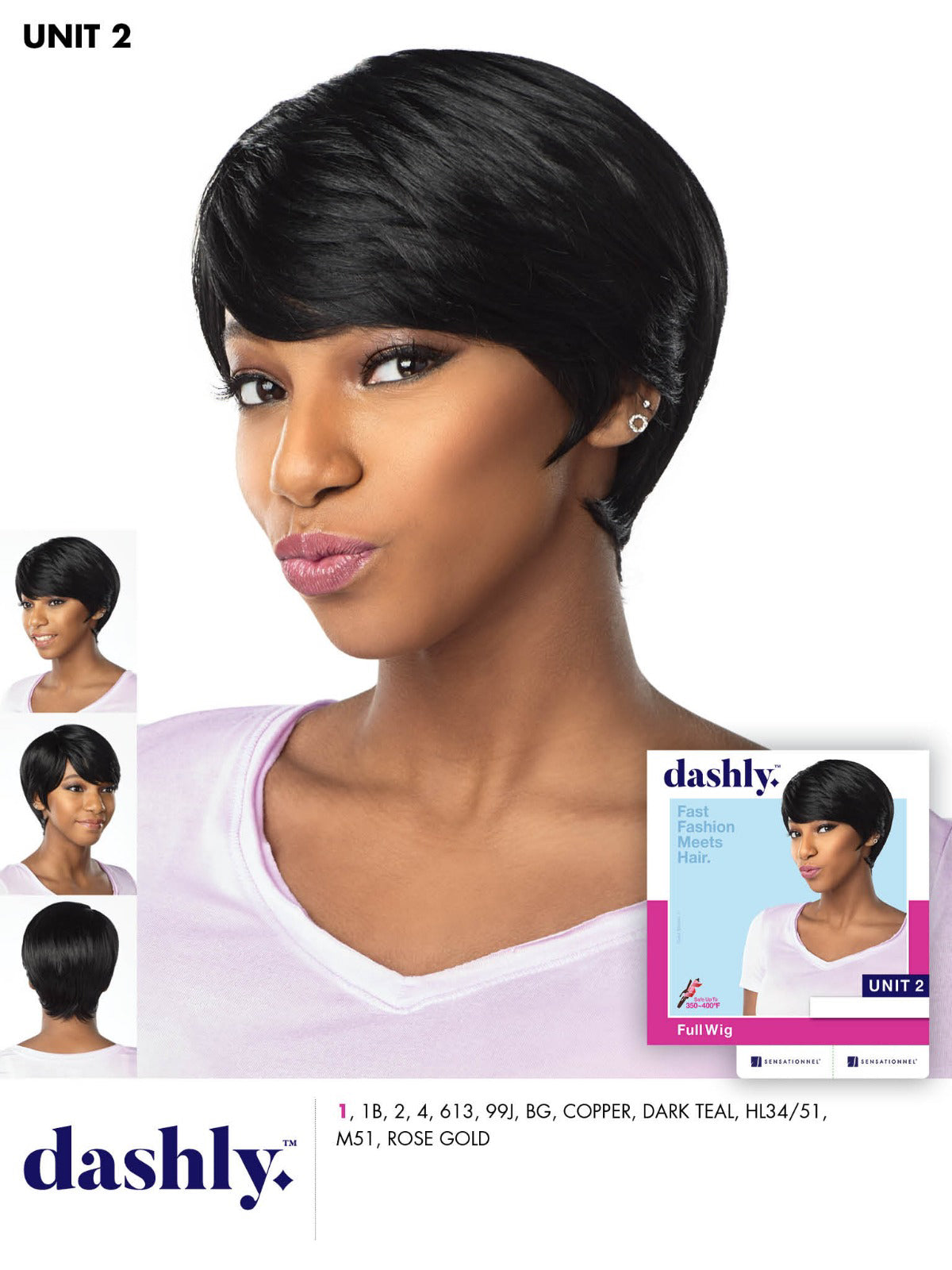 Sensationnel Dashly Wig Unit 2