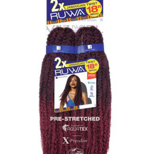2x RUWA Jamacian Twist 18”