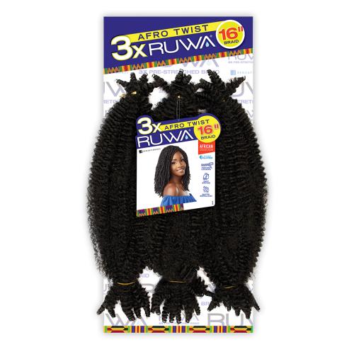 3x Ruwa- Afro Twist 16"