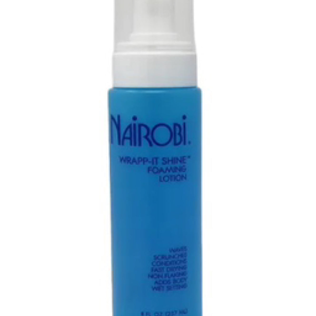 Nairobi Wrapp-It Shine Foaming Lotion 8  oz.